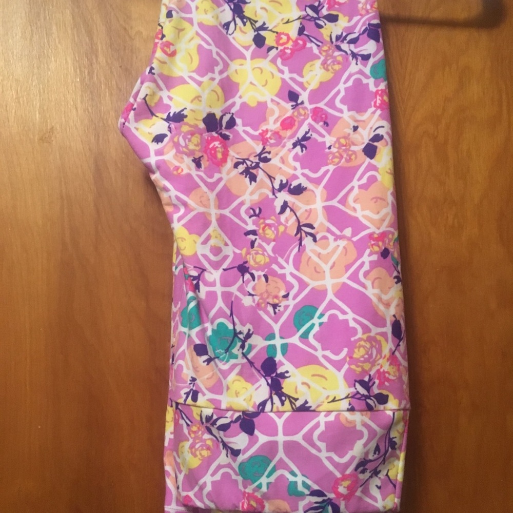 TC flower leggings